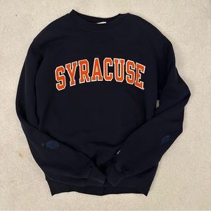 Syracuse University Champion Crewneck Sweatshirt